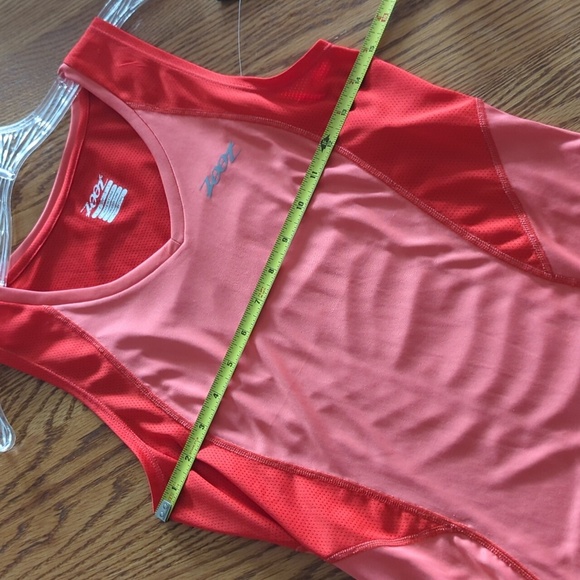 NWT Zoot Performance Sleeveless Run Top Size S Pink - Picture 2 of 9